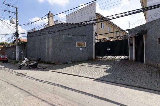Fachada de casa de condomínio à venda com 2 quartos, 50m² em Jardim Sao Nicolau, São Paulo