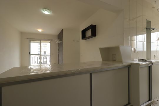 Cozinha de apartamento para alugar com 3 quartos, 65m² em Vila Curuçá, Santo André