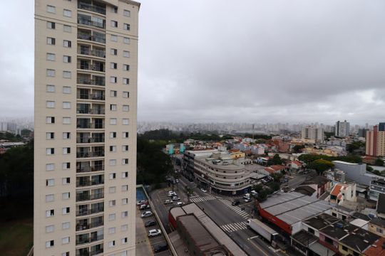 Vista do Quarto 1 de apartamento para alugar com 3 quartos, 65m² em Vila Curuçá, Santo André