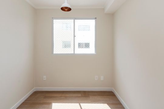 Quarto 1 de apartamento para alugar com 2 quartos, 32m² em Jardim Caravelas, São Paulo
