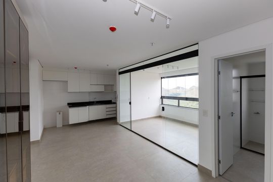 Suíte 1 de kitnet/studio para alugar com 1 quarto, 43m² em Vale do Sereno, Nova Lima