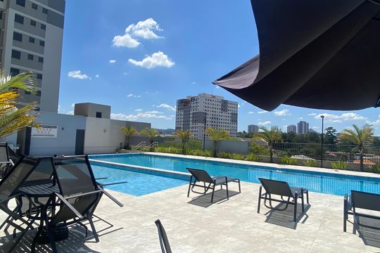 Área comum - Piscina de apartamento à venda com 2 quartos, 48m² em Centro, Osasco