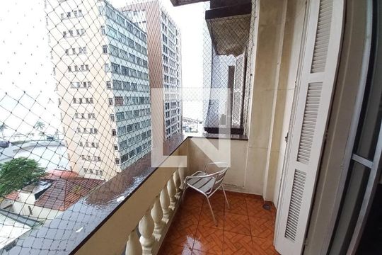 Varanda de apartamento para alugar com 3 quartos, 130m² em Gonzaguinha, São Vicente