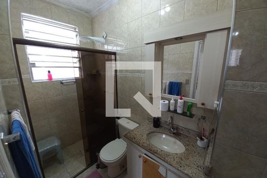 Banheiro 2 de apartamento para alugar com 3 quartos, 130m² em Gonzaguinha, São Vicente