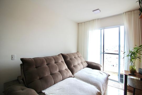 Sala de apartamento à venda com 2 quartos, 52m² em Vila Nova Curuçá, São Paulo