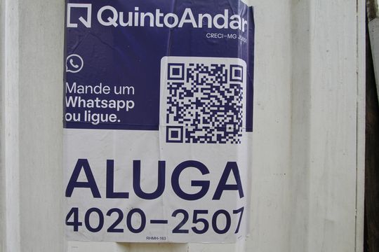 placa de casa para alugar com 2 quartos, 60m² em Nova Gameleira, Belo Horizonte