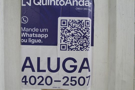 placa de casa para alugar com 2 quartos, 60m² em Nova Gameleira, Belo Horizonte