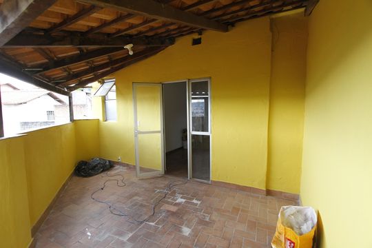 Varanda do quarto de casa para alugar com 2 quartos, 60m² em Nova Gameleira, Belo Horizonte