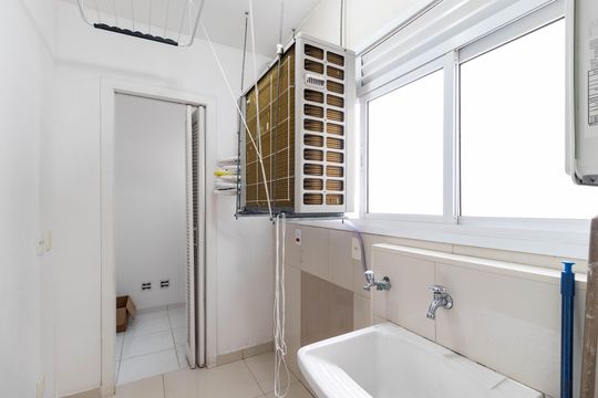 Área de Serviço de apartamento para alugar com 3 quartos, 126m² em Barra Funda, São Paulo