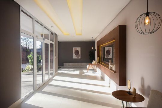 Hall Social de apartamento para alugar com 2 quartos, 47m² em Vila Andrade, São Paulo