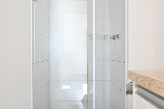 Banheiro de apartamento para alugar com 2 quartos, 47m² em Vila Andrade, São Paulo
