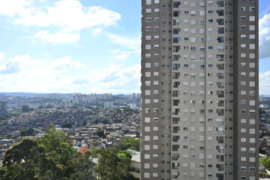 Vista do Quarto 2 de apartamento para alugar com 2 quartos, 47m² em Vila Andrade, São Paulo