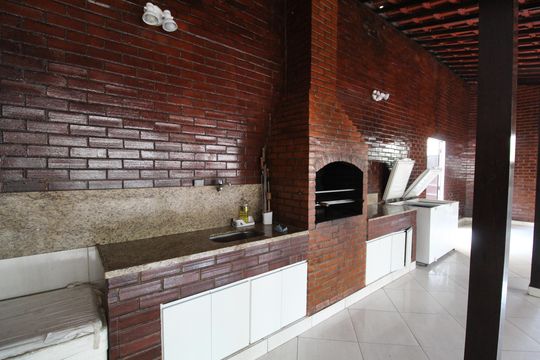 Área comum - Churrasqueira de apartamento à venda com 2 quartos, 54m² em Jacarepaguá, Rio de Janeiro