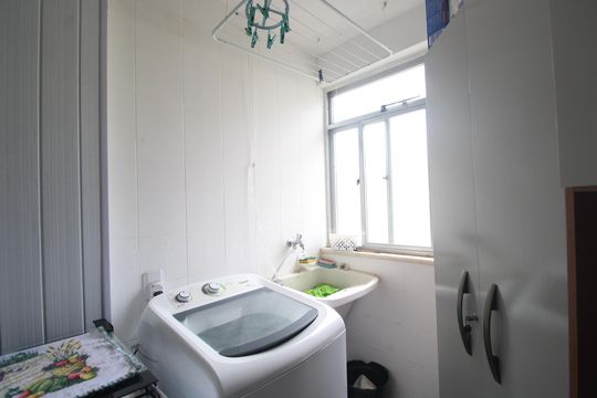 Área de serviço de apartamento à venda com 2 quartos, 54m² em Jacarepaguá, Rio de Janeiro