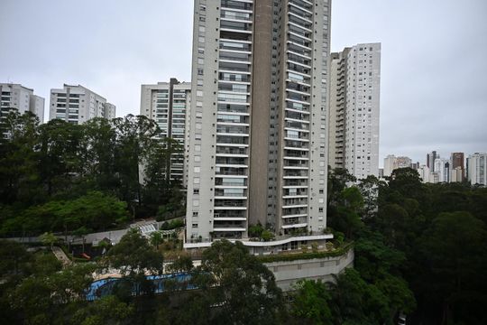 Vista do Quarto 1 de apartamento para alugar com 2 quartos, 55m² em Vila Andrade, São Paulo