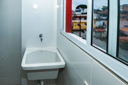 Área de Serviço de apartamento para alugar com 2 quartos, 53m² em Lagoinha Leblon, Belo Horizonte