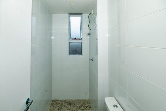 Banheiro Social de apartamento para alugar com 2 quartos, 53m² em Lagoinha Leblon, Belo Horizonte