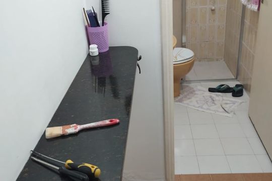 Banheiro 2 de apartamento para alugar com 2 quartos, 92m² em Vila Caiçara, Praia Grande