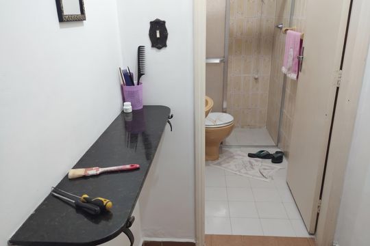 Banheiro 2 de apartamento para alugar com 2 quartos, 92m² em Vila Caiçara, Praia Grande