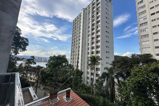 Vista de apartamento para alugar com 2 quartos, 82m² em Ilha Porchat, São Vicente
