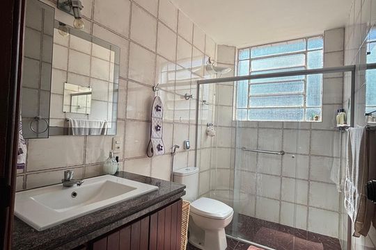 Banheiro de apartamento para alugar com 3 quartos, 105m² em Carmo, Belo Horizonte