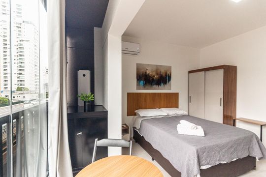 Studio de kitnet/studio para alugar com 1 quarto, 27m² em Vila Buarque, São Paulo