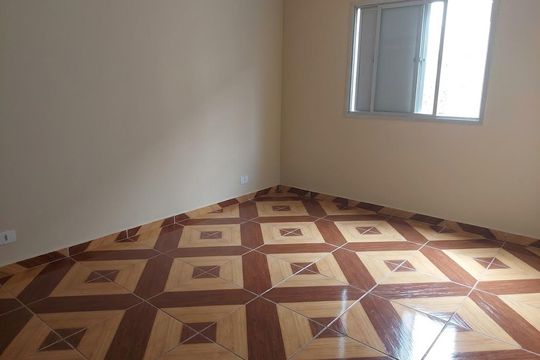 Quarto 1 de apartamento à venda com 2 quartos, 54m² em Jardim Estrela, Mauá