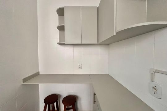 Área de serviço de apartamento para alugar com 1 quarto, 53m² em Copacabana, Rio de Janeiro