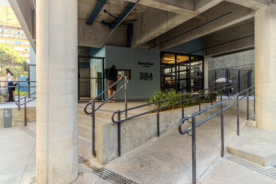 Entrada Acessível de apartamento para alugar com 1 quarto, 29m² em Vila Buarque, São Paulo