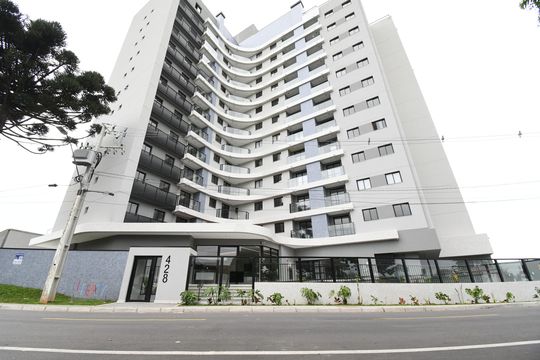 Fachada de apartamento para alugar com 1 quarto, 30m² em Centro, Pinhais