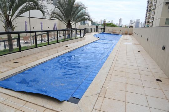 Área comum - Piscina de apartamento à venda com 2 quartos, 134m² em Jardim Goiás, Goiânia