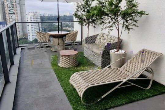 Apartamento para alugar com 1 quarto, 30m² em Jardim das Acacias, São Paulo