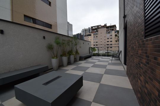 Área comum  de kitnet/studio à venda com 1 quarto, 28m² em Água Verde, Curitiba