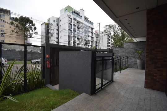 Área comum  de kitnet/studio à venda com 1 quarto, 28m² em Água Verde, Curitiba