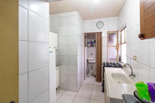 Cozinha e Área de Serviço de apartamento para alugar com 2 quartos, 65m² em Centro, Guarulhos