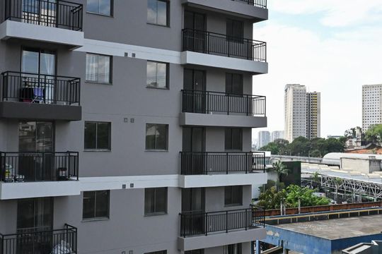 Vista do Quarto 2 de apartamento para alugar com 2 quartos, 40m² em Vila Andrade, São Paulo