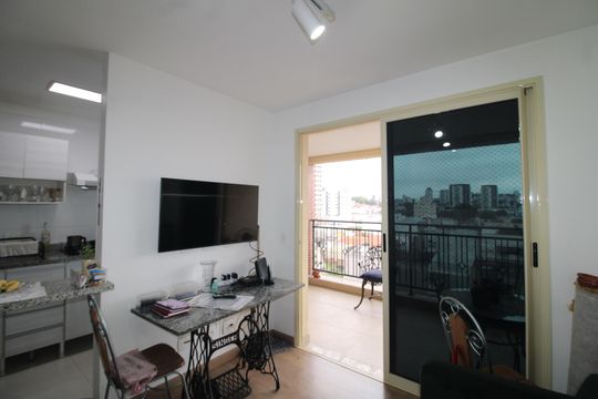 Sala de apartamento à venda com 1 quarto, 40m² em Santana, São Paulo