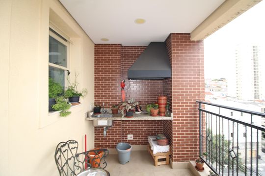 Sala - Varanda de apartamento à venda com 1 quarto, 40m² em Santana, São Paulo
