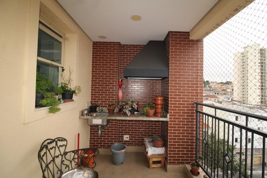 Sala - Varanda de apartamento à venda com 1 quarto, 40m² em Santana, São Paulo