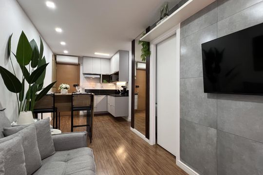 Sala de apartamento à venda com 1 quarto, 37m² em Centro, Guarulhos