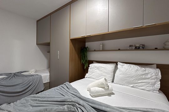 Quarto de apartamento à venda com 1 quarto, 37m² em Centro, Guarulhos