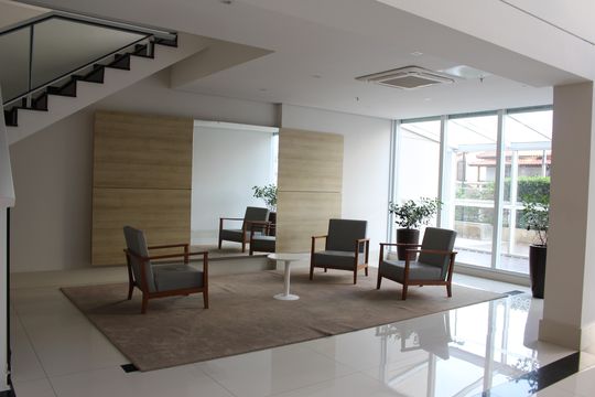 Hall social de apartamento à venda com 1 quarto, 37m² em Centro, Guarulhos
