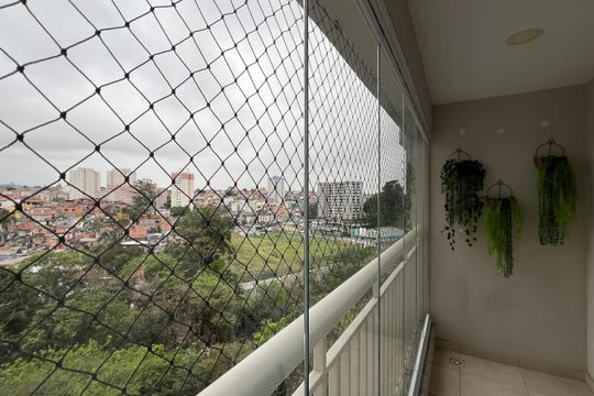 Varanda de apartamento à venda com 1 quarto, 37m² em Centro, Guarulhos