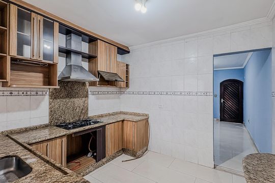 Cozinha de casa para alugar com 2 quartos, 90m² em Jardim Santa Maria, São Paulo