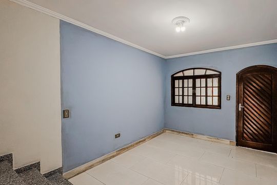 Sala de casa para alugar com 2 quartos, 90m² em Jardim Santa Maria, São Paulo