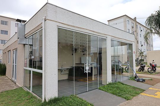 Área comum - Churrasqueira de apartamento à venda com 2 quartos, 41m² em Rubem Berta, Porto Alegre