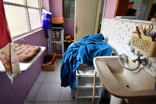 Área de Serviço de apartamento para alugar com 2 quartos, 143m² em Centro, Campinas