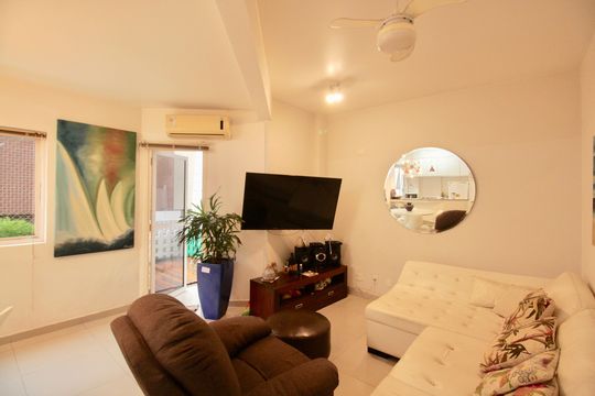 Sala de apartamento para alugar com 3 quartos, 500m² em Porto Ponta da Praia, Santos