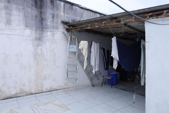 Área externa de apartamento para alugar com 1 quarto, 30m² em Parque Guarani, São Paulo