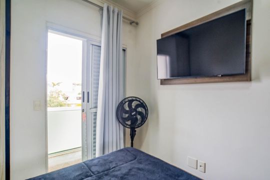 Quarto 1 de apartamento à venda com 2 quartos, 43m² em Vila Pires, Santo André